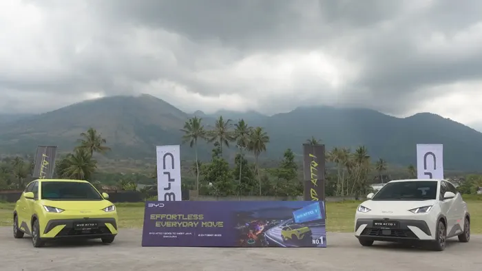 BYD ATTO 1 Buktikan Kelincahan dan Efisiensi di Berbagai Macam Lintasan di Jawa Barat